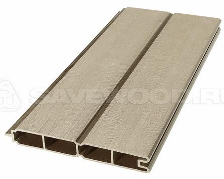 Заборный профиль из ДПК Savewood SW Agger матовый тик купить в Тамбове