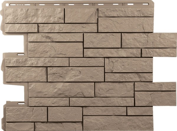 Фасадная панель Альта-Профиль Шотландия Бежевый купить в Тамбове