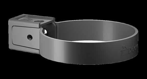 Хомут универсальный Docke Premium ПВХ -  графит купить в Тамбове