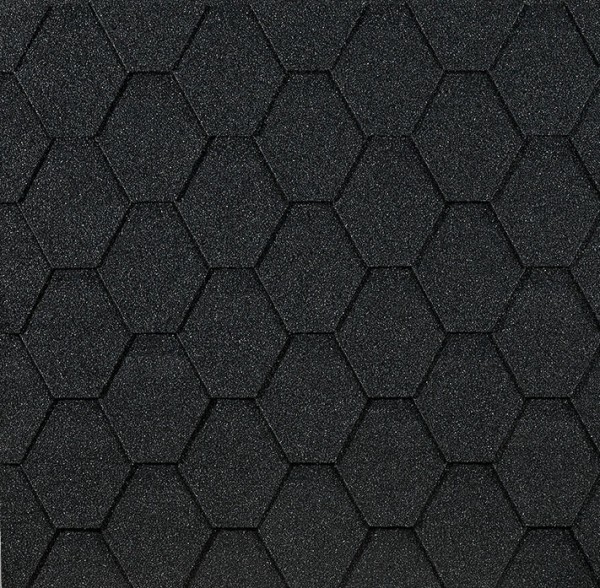 Гибкая черепица EURASIA Docke, Коллекция ШЕСТИГРАННИК Серый купить в Тамбове