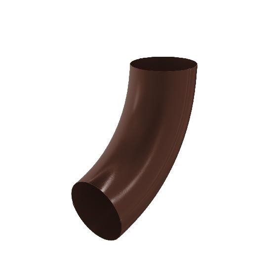 Водосток Aquasistem, система 150/100 - Колено трубы RAL 8017 Коричневый купить в Тамбове