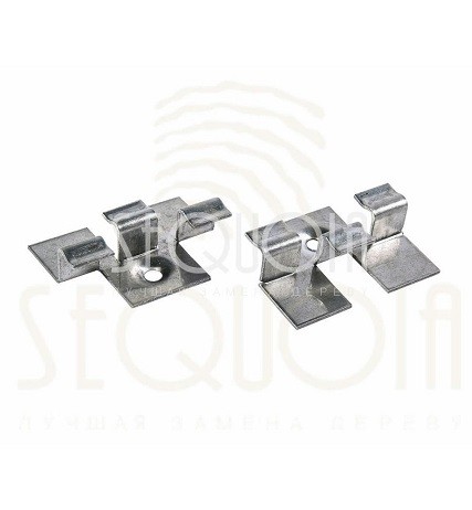 Кляймер рядный для доски террасной SEQUOIA купить в Тамбове