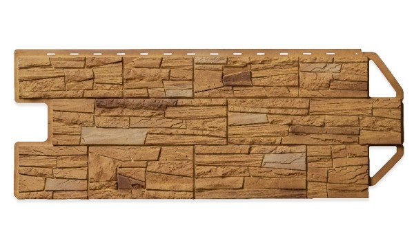 Фасадная панель Цокольный сайдинг Альта профиль Каньон Невада Комби купить в Тамбове