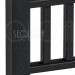 Комплект крышка/юбка для столба SEQUOIA BLACK купить в Тамбове
