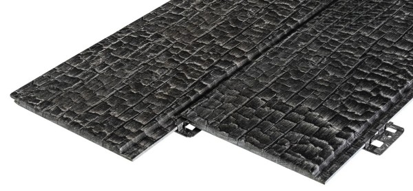 Фиброцементные панели FCSPRO Decor Wood Click Угольное купить в Тамбове