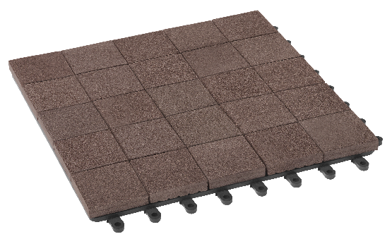 Модульный паркет ДПК GRINDERDECO Мозаика 13 Шоколад купить в Тамбове