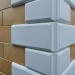 Угол Наружный к Фасадным Термопанелям Доломит Дагестанский Камень 400 мм Белый купить в Тамбове