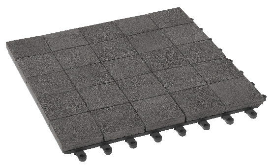 Модульный паркет ДПК GRINDERDECO Мозаика 13 Серый базальт купить в Тамбове