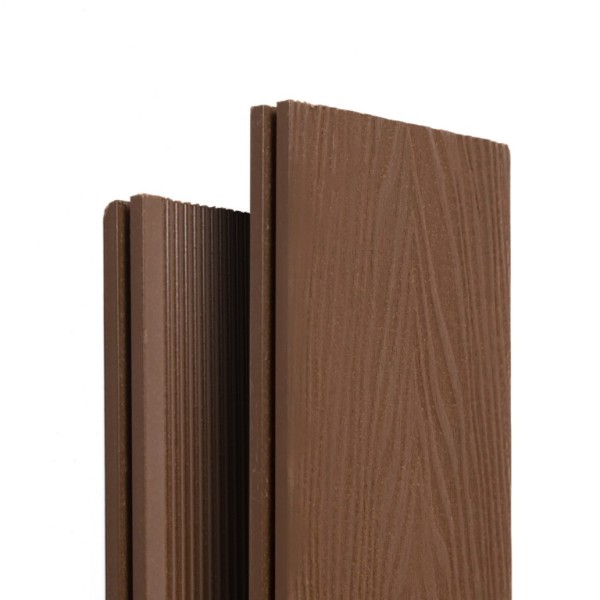 Террасная доска Ecodecking Экстра 3D полнотелая Шоколад купить в Тамбове