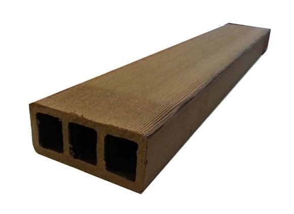 Перила (венге и коричневый) Дерево Пласт купить в Тамбове