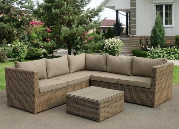 Комплект мебели AFINA плетеной из иск. ротанга YR825B Beige купить в Тамбове