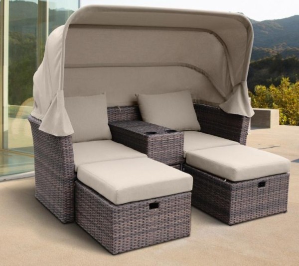 Комплект мебели AFINA плетеной из иск. ротанга AFM-330B Brown купить в Тамбове