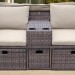 Комплект мебели AFINA плетеной из иск. ротанга AFM-330B Brown купить в Тамбове