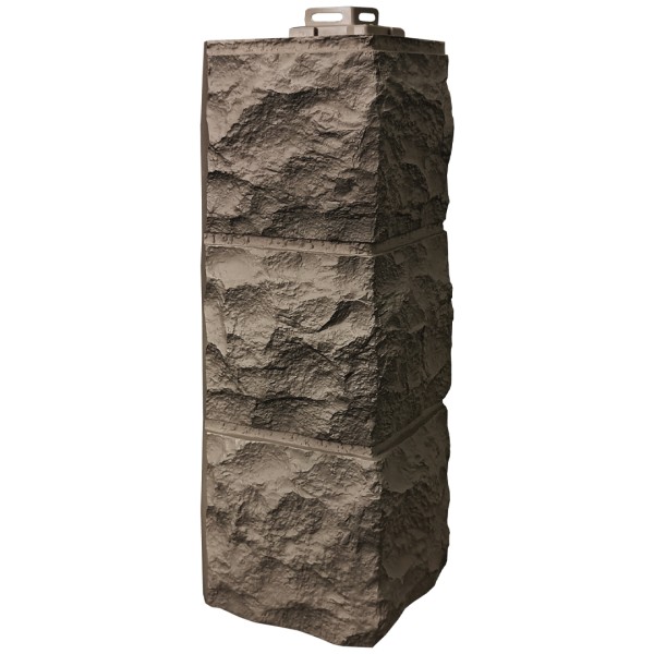 Угол Фасайдинг Серия «Доломит» Дымчатый купить в Тамбове