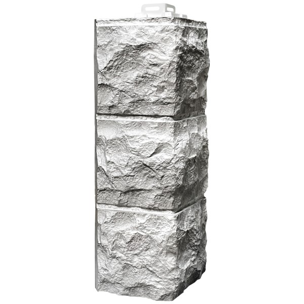 Угол Фасайдинг Серия «Доломит» Светло Серый купить в Тамбове