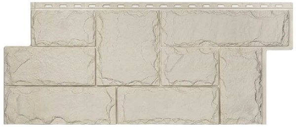 Фасадная панель T-Сайдинг-МАРСЕЛЬ ЭКО-1 Уайт купить в Тамбове