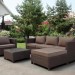 Комплект мебели AFINA плетеной из иск. ротанга YR821A Brown/Beige купить в Тамбове