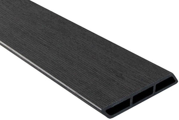 Доска Ромбус 3D ДПК Outdoor STORM BLACK черная купить в Тамбове