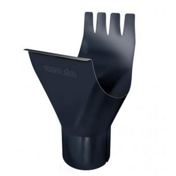 Водосток Grand Line 150x100 – Воронка желоба RAL 7024 купить в Тамбове