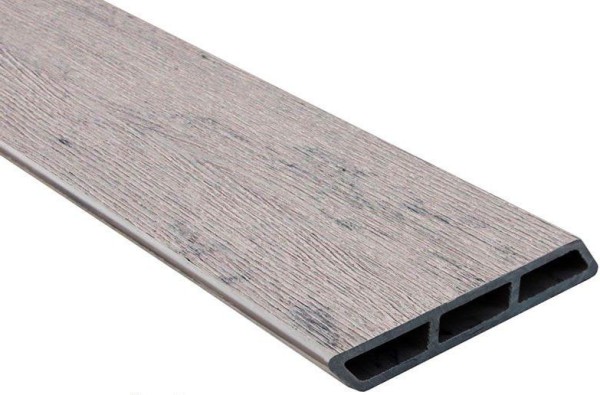 Доска Ромбус 3D ДПК Outdoor STORM GREY серая микс купить в Тамбове