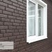 Фасадная панель Ю-Пласт Стоун Хаус Кирпич Коричневый купить в Тамбове