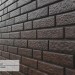 Фасадная панель Ю-Пласт Стоун Хаус Кирпич Коричневый купить в Тамбове