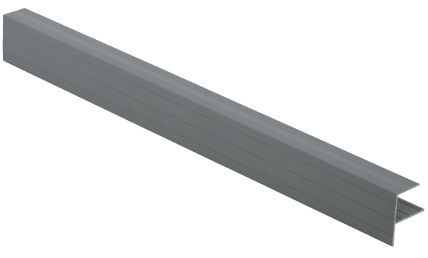 F-профиль Grinder закрывающий серый купить в Тамбове