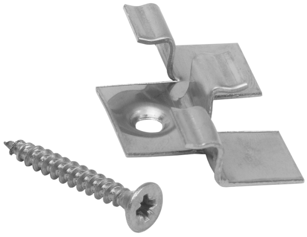 Клипса с саморезом,Grinder бесшовный монтаж 2 mm купить в Тамбове
