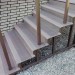 Ступень ДПК Outdoor Havana/Вельвет полнотелая серая  микс купить в Тамбове