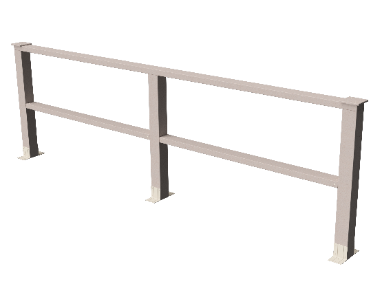 Ограждения декоративное ДПК GRINDERDECO Ковбойская изгородь выбеленый дуб купить в Тамбове