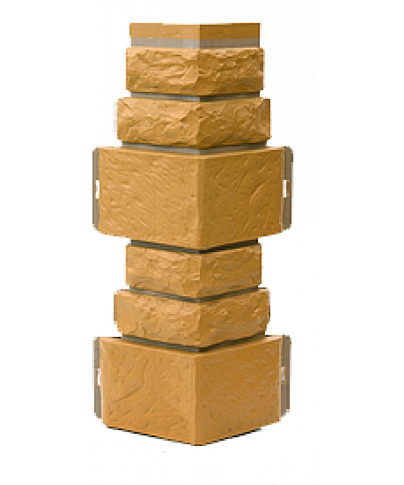 Угол T-Сайдинг-Дикий Камень Бежевый купить в Тамбове