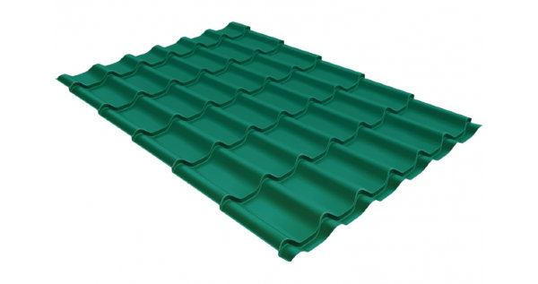 Металлочерепица классик 0,5 Satin RAL 5021 купить в Тамбове