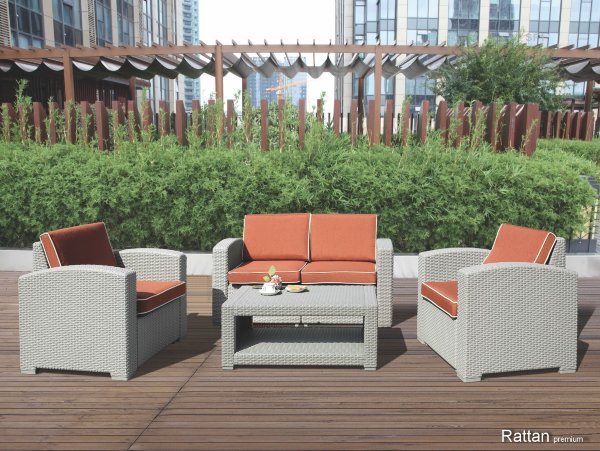Уличные диваны и кресла коллекции Rattan Premium 4 купить в Тамбове