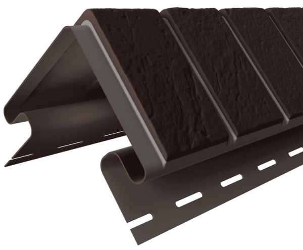 Угол наружный «Кирпич славянка» прокрашенный, Коричневый купить в Тамбове