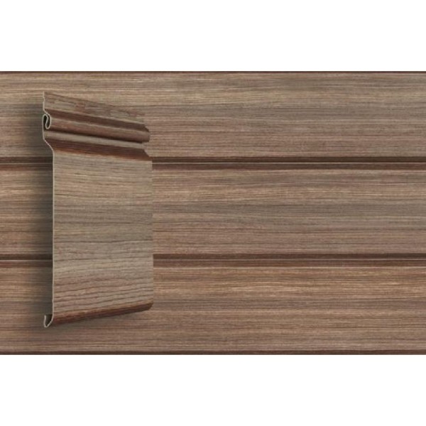 Виниловый сайдинг Grand Line Natural-Брус Tundra - Кедр купить в Тамбове