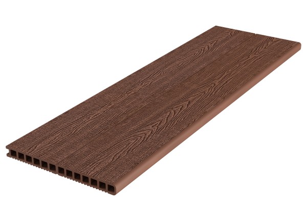 Ступень ДПК Deckron Woodlike 317x28x4000 мм, коричневый купить в Тамбове