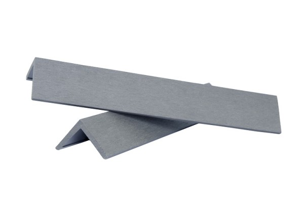 Уголок ДПК завершающий шлифованный SINGARAJA серый купить в Тамбове