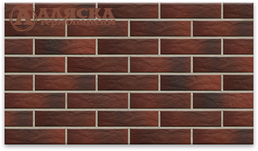 Фасадные Термопанели Аляска Cherry Rustic купить в Тамбове