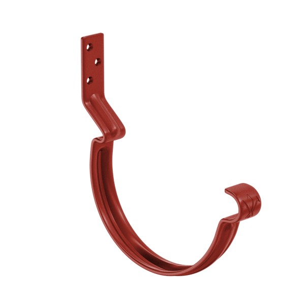 Водосток Aquasistem, система 150x100 - Крюк крепления желоба короткий RR 29 Бургундский купить в Тамбове