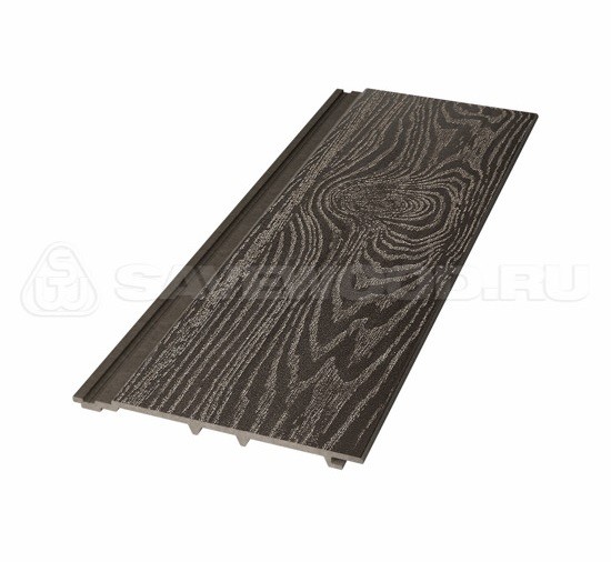 Сайдинг из дпк savewood sw-cedrus тангенциальный распил темно-коричневый купить в Тамбове