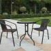 Комплект плетеной мебели AFINA из иск. ротанга Асоль-LR02 LRC-02/LRT-02-D60 Dark Brown купить в Тамбове