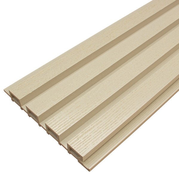 Фасадная доска из ДПК Faynag Wood Рейка Слоновая кость купить в Тамбове