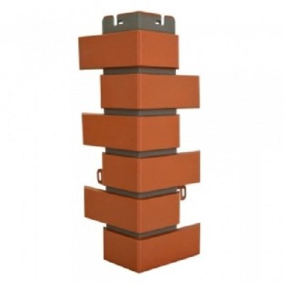 Наружный угол Клинкерный Кирпич красный купить в Тамбове