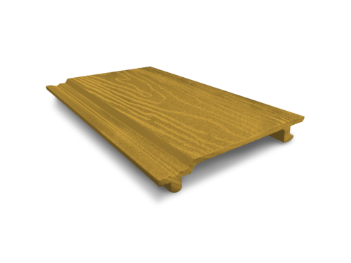 Фасадная панель  из ДПК ECODECKING Желтый купить в Тамбове