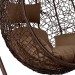 Кресло Подвесное из искусственного ротанга AFM-168A-L Brown купить в Тамбове