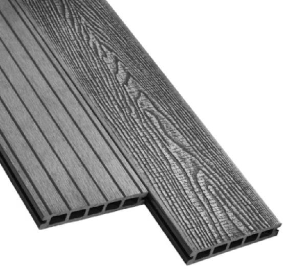 Террасная доска ДПК Deckart Аntique Графит купить в Тамбове