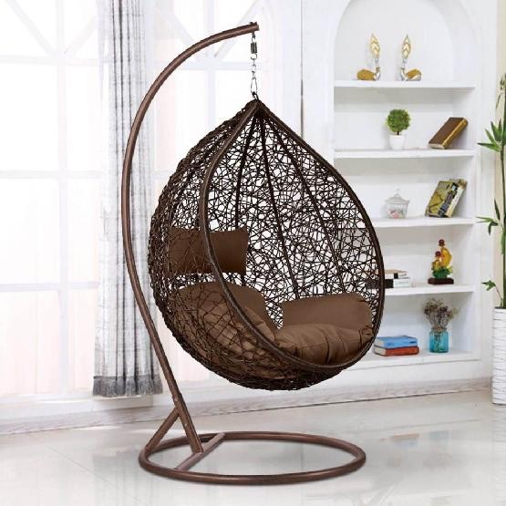 Кресло Подвесное из искусственного ротанга AFM-168A-XL Brown купить в Тамбове