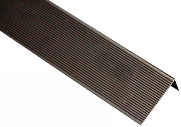 Угол завершающий алюминиевый KRONEX 51,5x30x3000 мм. коньяк купить в Тамбове