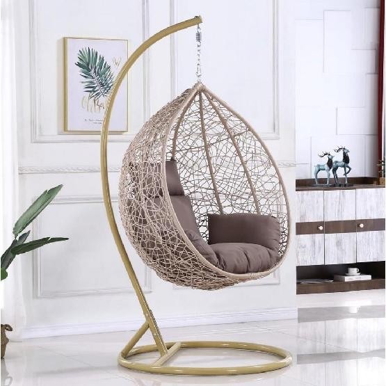 Кресло Подвесное из искусственного ротанга AFM-169A-LB Beige купить в Тамбове