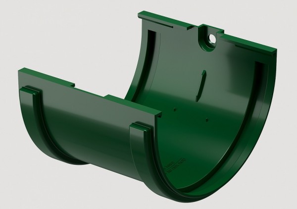 Соединитель желобов ПВХ Docke STANDART зеленый купить в Тамбове